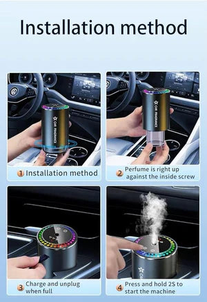 معطر سيارة بضوء